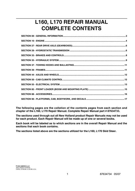 new holland l170 skid steer battery|new holland l170 operators manual.